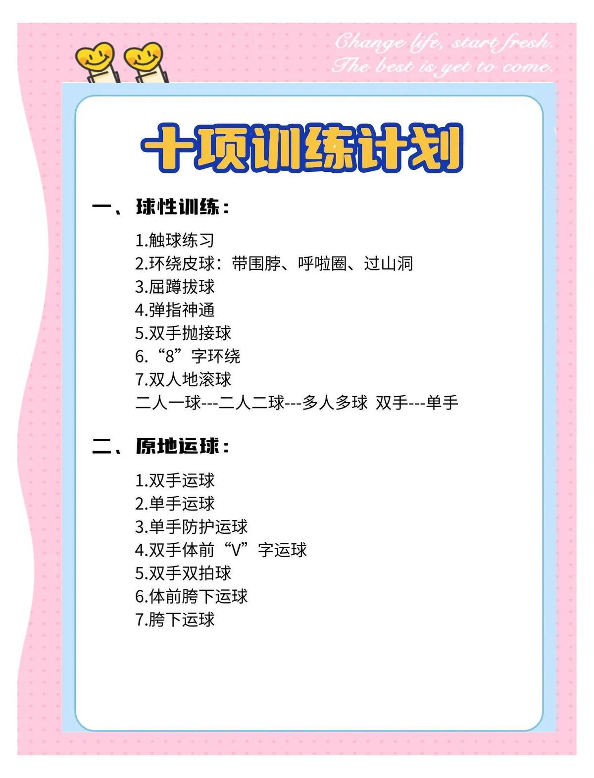 青少年篮球技术训练内容有哪些方面